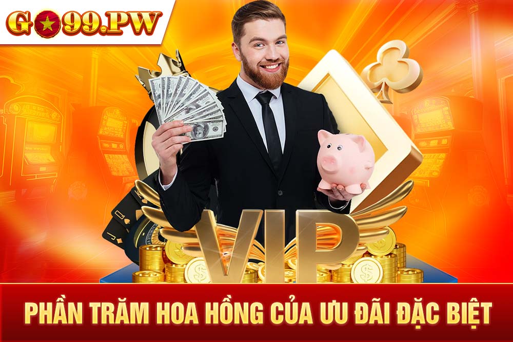 Cách tính hoa hồng từ ưu đãi đặc biệt khi trở thành đại lý GO99